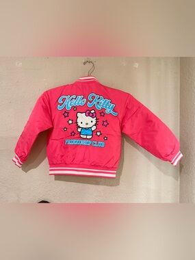 Hello Kitty Girls' Pink Friendship Club Jacket size 7/8 NWT